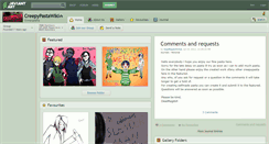 Desktop Screenshot of creepypastawiki.deviantart.com