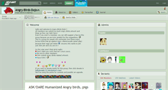 Desktop Screenshot of angry-birds-dojo.deviantart.com