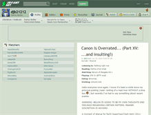 Tablet Screenshot of djb21212.deviantart.com