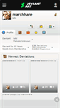 Mobile Screenshot of marchhare.deviantart.com