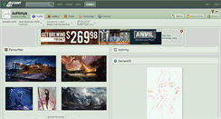 Desktop Screenshot of aohonya.deviantart.com