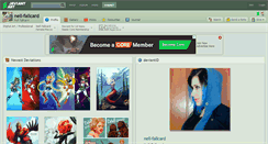 Desktop Screenshot of nell-fallcard.deviantart.com