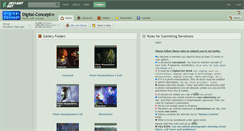 Desktop Screenshot of digital-concept.deviantart.com