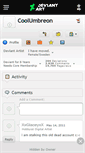 Mobile Screenshot of coolumbreon.deviantart.com