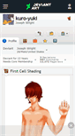 Mobile Screenshot of kuro-yuki.deviantart.com
