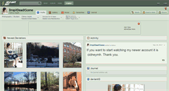 Desktop Screenshot of dropxdeadxscene.deviantart.com