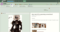 Desktop Screenshot of careko.deviantart.com