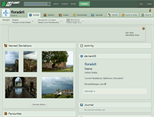 Tablet Screenshot of floradeli.deviantart.com
