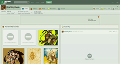 Desktop Screenshot of chanonymous.deviantart.com