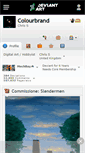 Mobile Screenshot of colourbrand.deviantart.com