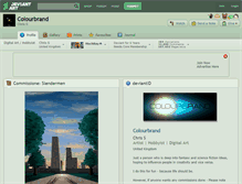 Tablet Screenshot of colourbrand.deviantart.com