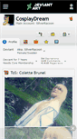 Mobile Screenshot of cosplaydream.deviantart.com