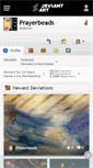 Mobile Screenshot of prayerbeads.deviantart.com