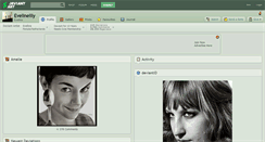 Desktop Screenshot of evelinelily.deviantart.com