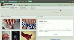 Desktop Screenshot of deansredhead.deviantart.com
