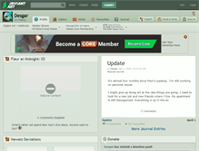 Tablet Screenshot of desgar.deviantart.com