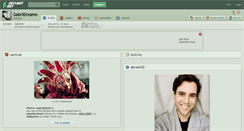 Desktop Screenshot of gabridreams.deviantart.com