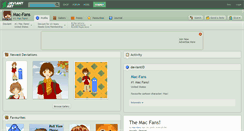 Desktop Screenshot of mac-fans.deviantart.com