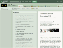 Tablet Screenshot of cats-freaks.deviantart.com