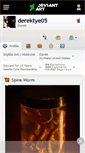 Mobile Screenshot of derektye05.deviantart.com