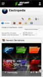Mobile Screenshot of electropedia.deviantart.com