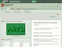 Tablet Screenshot of dziadek1990.deviantart.com