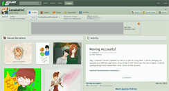 Desktop Screenshot of lenaleehxc.deviantart.com