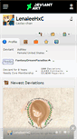 Mobile Screenshot of lenaleehxc.deviantart.com
