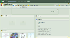Desktop Screenshot of prisca-phoenix.deviantart.com