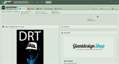 Desktop Screenshot of giantdesign.deviantart.com
