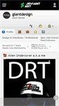 Mobile Screenshot of giantdesign.deviantart.com