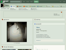 Tablet Screenshot of olexy.deviantart.com