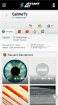 Mobile Screenshot of callmety.deviantart.com