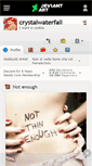 Mobile Screenshot of crystalwaterfall.deviantart.com