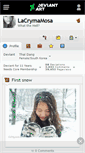 Mobile Screenshot of lacrymamosa.deviantart.com