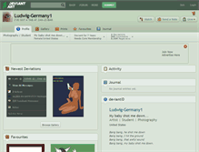 Tablet Screenshot of ludwig-germany1.deviantart.com