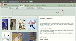 Desktop Screenshot of noiry.deviantart.com