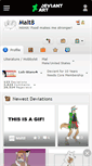 Mobile Screenshot of malt8.deviantart.com