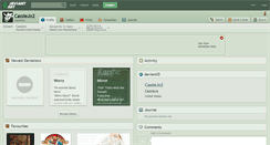 Desktop Screenshot of cassiejo2.deviantart.com