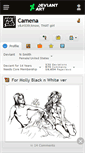 Mobile Screenshot of camena.deviantart.com