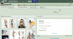 Desktop Screenshot of minorou1988.deviantart.com