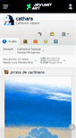 Mobile Screenshot of cathara.deviantart.com