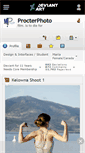 Mobile Screenshot of procterphoto.deviantart.com