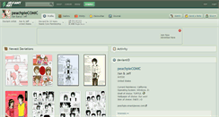 Desktop Screenshot of peachpiecomic.deviantart.com