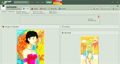 Desktop Screenshot of hellixhellix.deviantart.com
