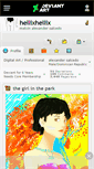 Mobile Screenshot of hellixhellix.deviantart.com