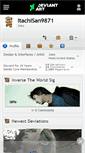 Mobile Screenshot of itachisan9871.deviantart.com