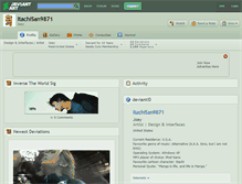 Tablet Screenshot of itachisan9871.deviantart.com