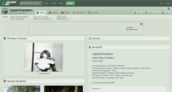 Desktop Screenshot of captainchambers.deviantart.com