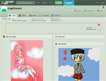Tablet Screenshot of angelsoulest.deviantart.com